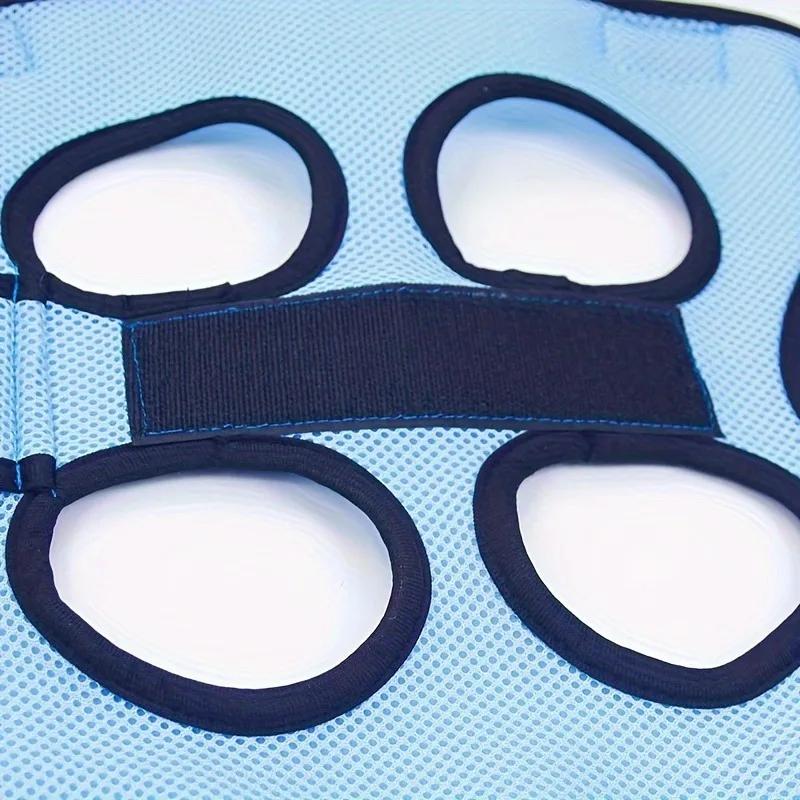 Гамак для груминга питомцев с удобным захватом - Защитный от царапин и укусов сдерживающий слинг для собак и кошек, для питомцев малого и среднего размера