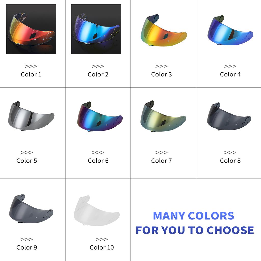 Helmet Visor Replacement for Shoei GT-AIR GT-AIR2 Full Face Helmet Shield Motorcycle Helmet Lens