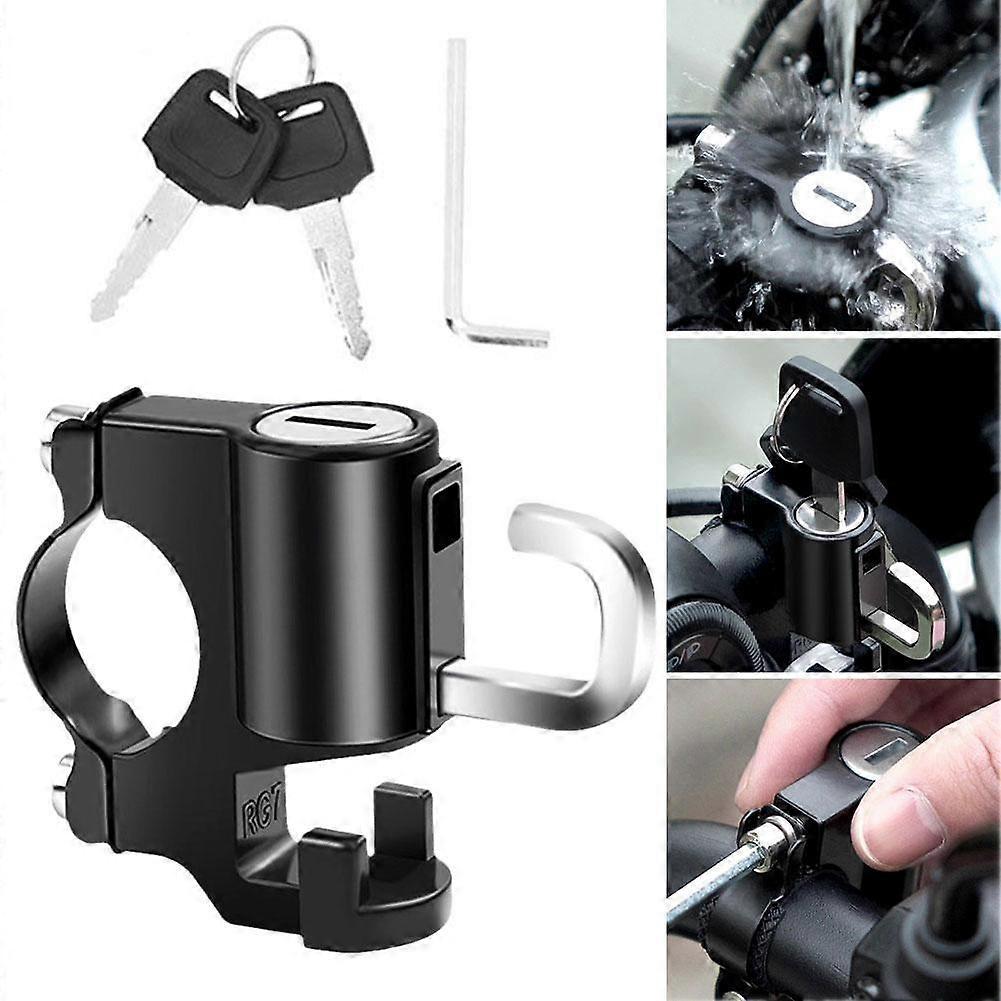 Motorcycle Helmet Lock Multifunctional Rustproof Helmet Lock Fixed Hook