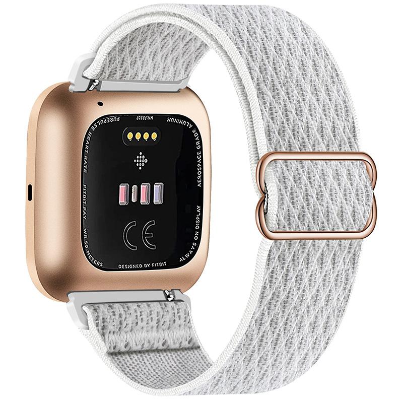 1 шт. для Fitbit Versa ремешок для часов пряжка эластичный ремешок для часов браслет нейлоновый спортивный ремешок мягкий регулируемый