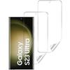 Пластиковая защита экрана для Samsung Galaxy S23 ULTRA [Упаковка 2 шт.] Защитная пленка Гидрогель Устойчивая к царапинам Phonillico®