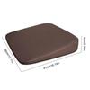 Car Seat Cushion Pad Car Seat Covers Wedge Sitting Cushion Universal Ergonomic Sloping Short People Driver Heightening Chair Pad