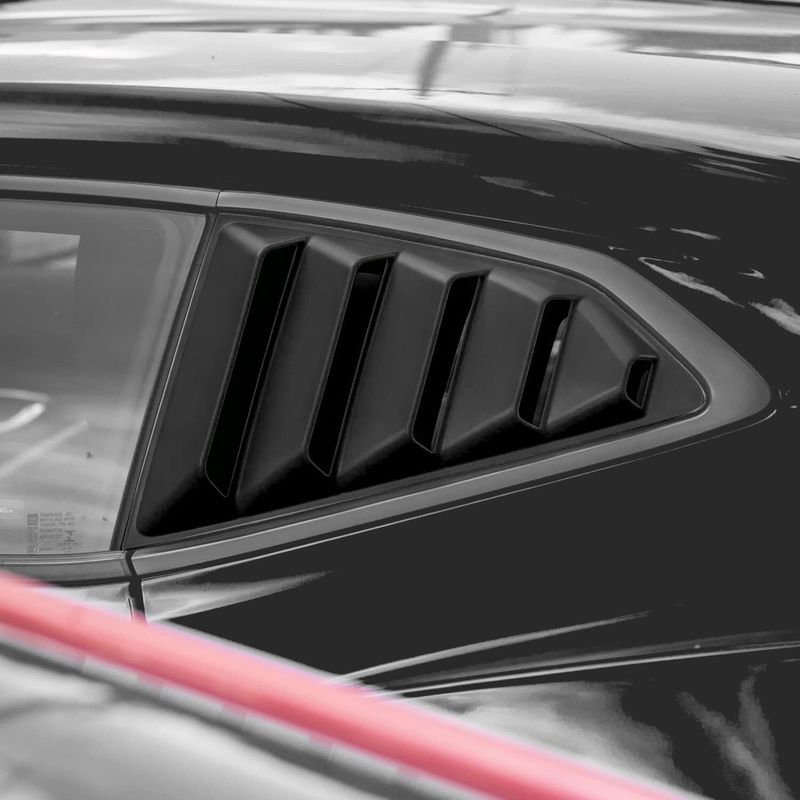 Для Chevy Camaro 2016 2017 2018 Автомобильная задняя боковая вентиляционная решетка на окно, четверть, жалюзи, заслонка, накладка, АБС