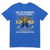 Pro Gun Second Aunisexdunisext Is My Gun Permit Usa American Flag TShirt