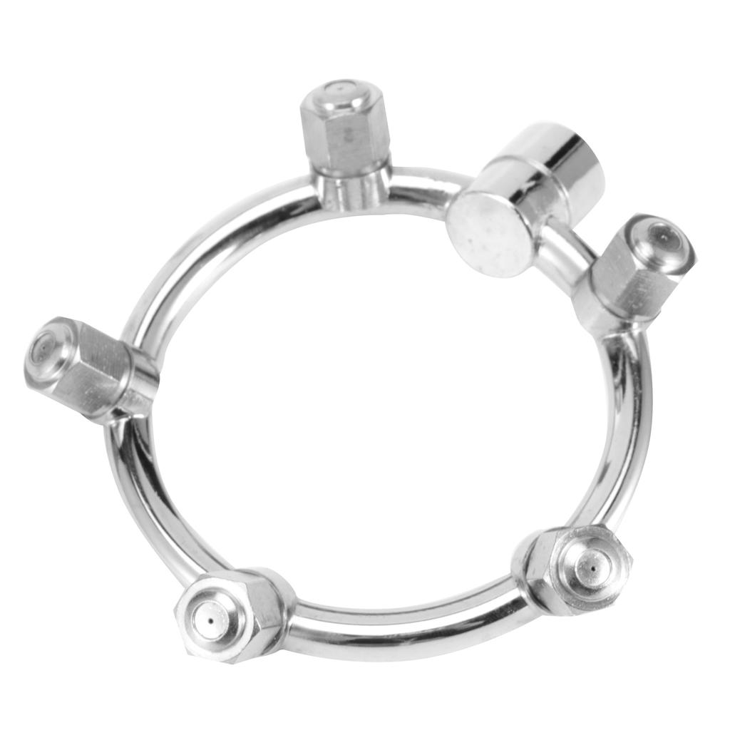 G1/4 внутренняя резьба распылительная форсунка 5 головок круглая садовая увлажнительная круглая распылительная форсунка