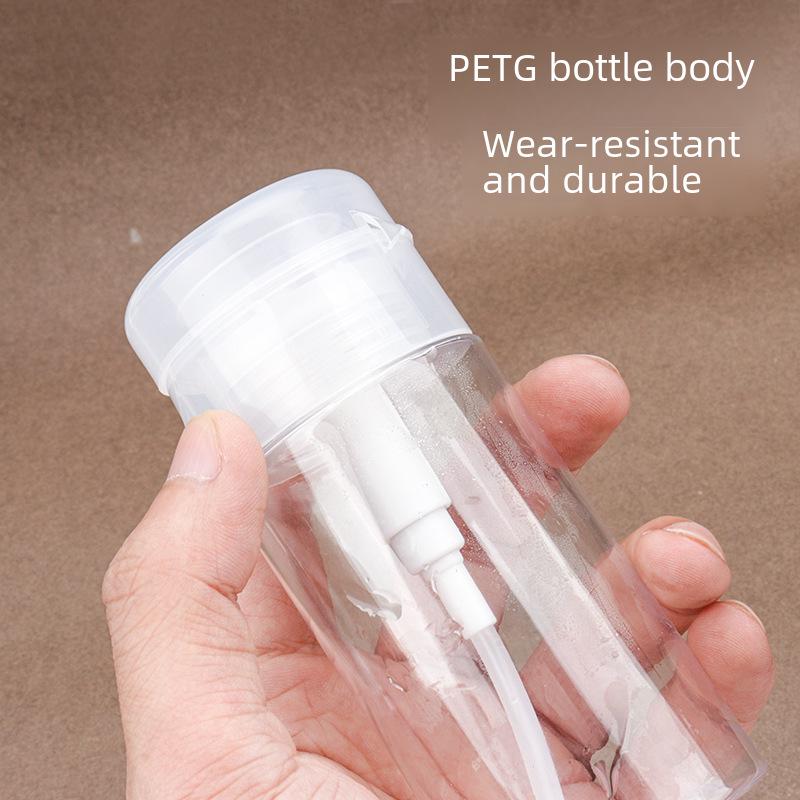 Бутылка для снятия макияжа с крышкой-пуш-флип, ПЭТ-пластик, бутылка для снятия лака и тоника
