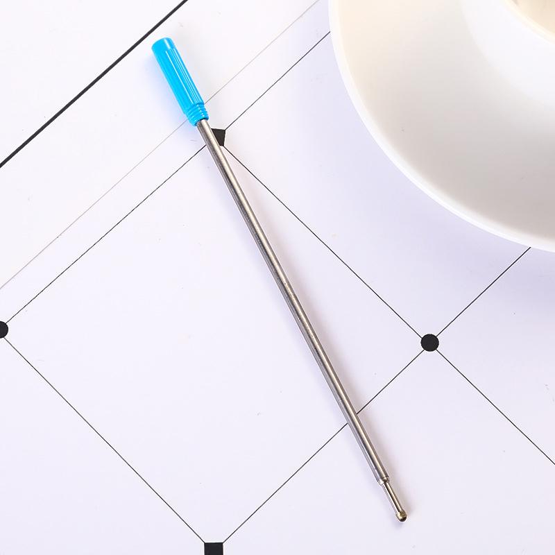 10 шт./лот вращающийся металлический стержень для ручки, специальный картридж для стержня для шариковой ручки