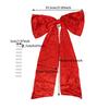 New Bow Decor Large Bow for Room Coquette Giant Ribbon Tie for Christmas Birthday Wedding Party Backdrop Wall Decor