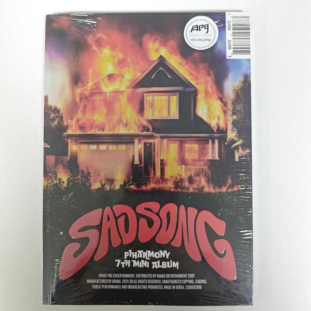 P1Harmony [SAD SONG] 7-й мини-альбом, наклейка от AsiaPopGang в подарок