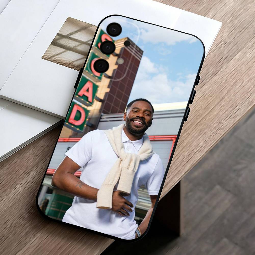 1 шт. Чехол для телефона с изображением актеров C-Colman D-Domingo для Samsung Galaxy A73, A72, A71, A70, A53, A52, A51, Мягкий силиконовый черный чехол
