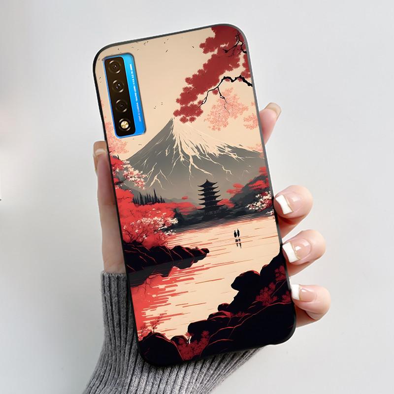 Чехол для TCL 20S 20L 20L+ 20 Pro 5G Роскошный Милый Кролик Любовь Забавный Черный Мягкий Силиконовый Чехол для Телефона для TCL20 20Pro 5G Задняя Крышка