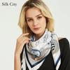 High-quality Luxurious Silk Scarves Headband Scarfs Neck Scarf For Women Chain Silk Scarf Women's Decorative Shawl