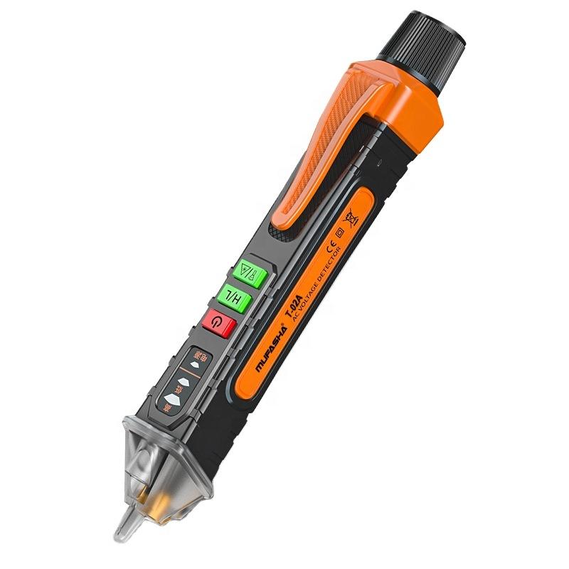 AC High Voltage Tester Non-Contact Pen Type Circuit Detector LED Light 12-1000V Auto Range Factory Prices