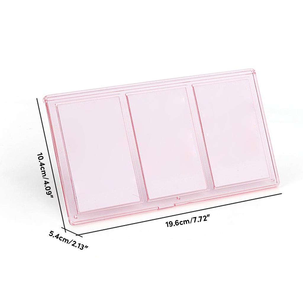 3-дюймовая фоторамка с небольшой платформой для карточек, держатель для фотокамеры, чехол для хранения фотографий, 3 сетки
