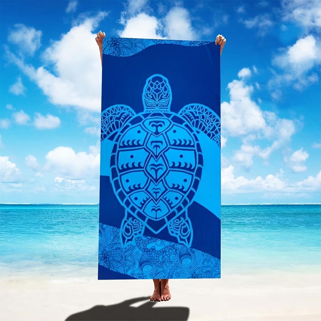 The New Microfiber Turtle Beach Towel Is Popular, And The Water-Absorbing Quick-Drying Bath Towel Does Not Stick To Sand.