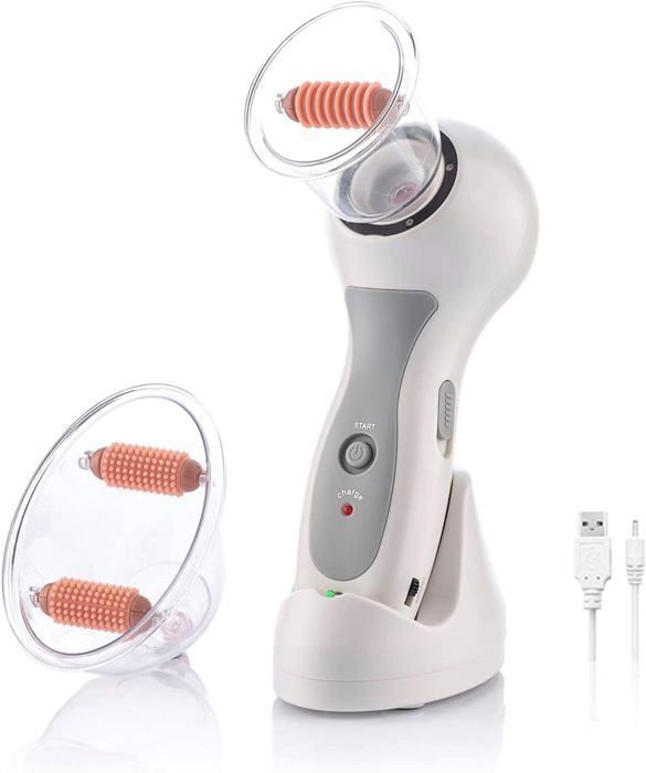 Appareil de massage - CELLUSTOP - KIN - Rouleau changeable - Massage profond - Tonification musculaire