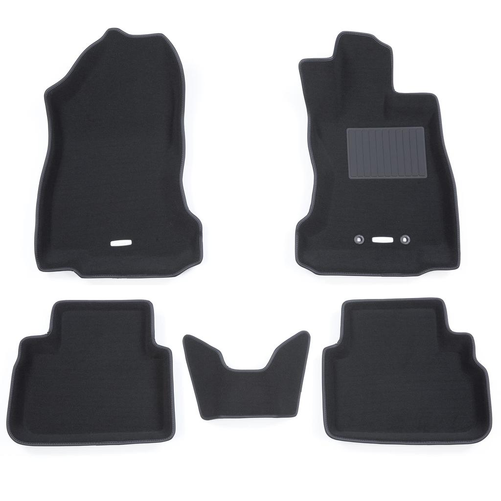 Clazzio 3D Floor Full Set for Levorg VN Standard Mats, R2/10~, Type, Black, EF-8008 [5CEFB8008K]