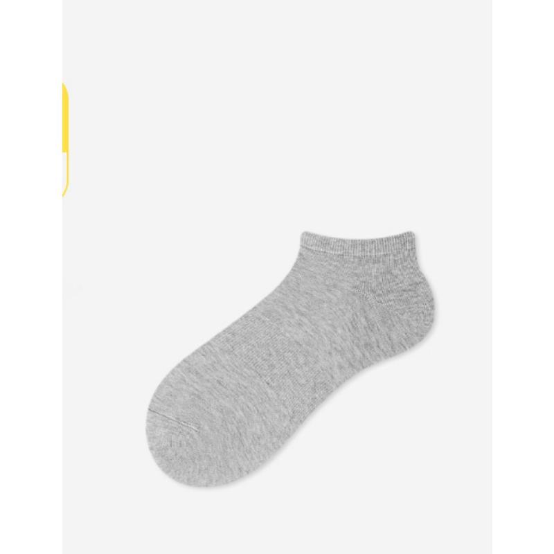 Men's Spring and Summer Short Socks, Black and White Socks, Anti-ball Mid-calf Socks, Basketball Sports Socks, Men's Cotton Socks