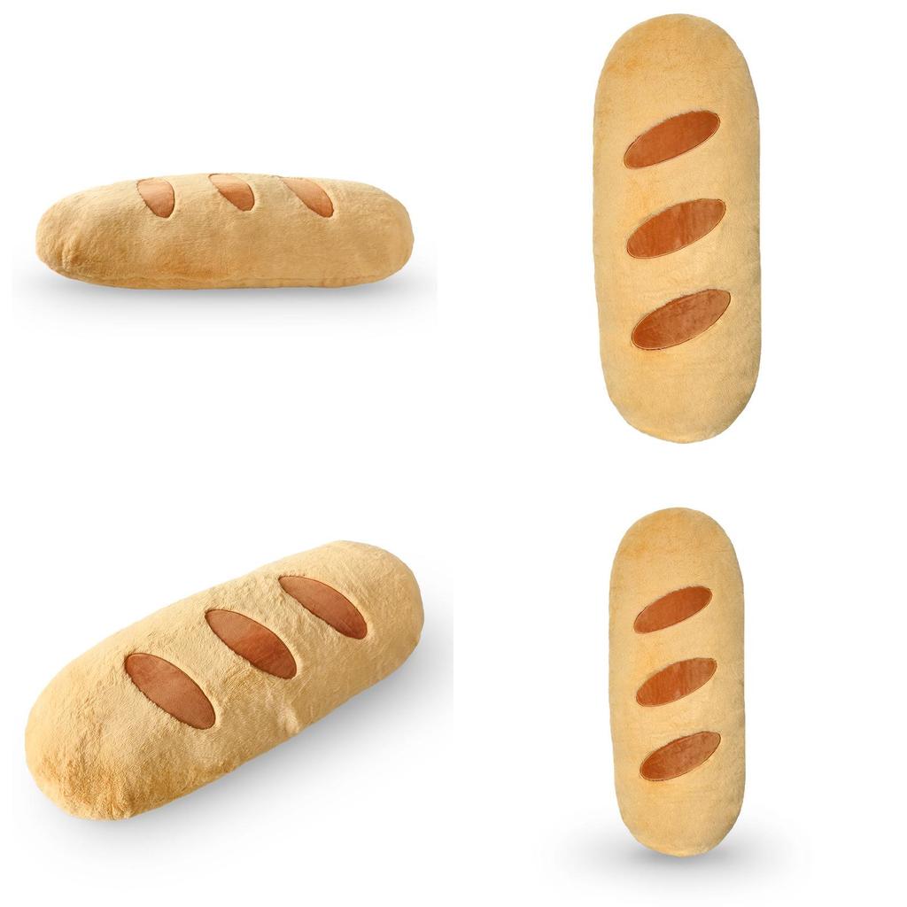 Simulation Baguette Bread Plush Toys Pillows Cushions For Lounge Comfort Sleep Support Girls Comfort Gift