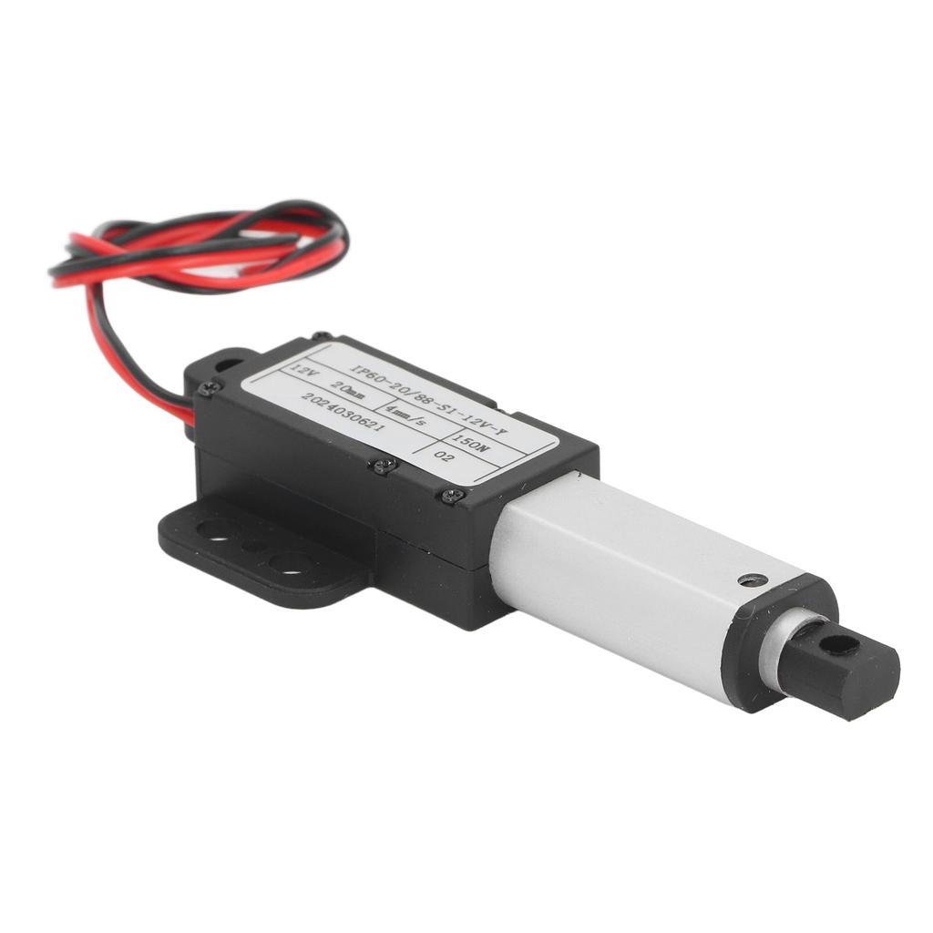 Электрический линейный привод, ход 20 мм, 150N, IPX4, линейный привод, двигатель для домашней автоматизации, подъемный механизм