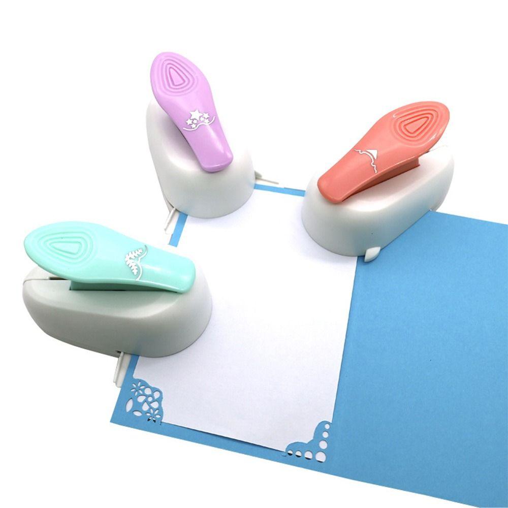 DIY Crafts Embossing Device Handmade Fancy Border Punch Cartoon Hole Puncher Kids