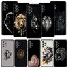 Лаконичный чехол с рисунком льва для Samsung A57 A37 A51 A71 A21S A17 A11 A15 A25 A31 A41 A23 A33 A53 A73 A07 A05S A13 A35 A55 5G