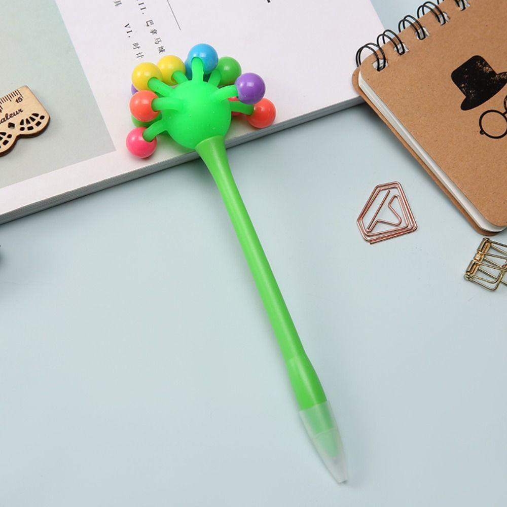 Fun To Your Writing Small Ball Ballpoint Pen Decompression Ballpoint Pen Toy Pen Office Supplies