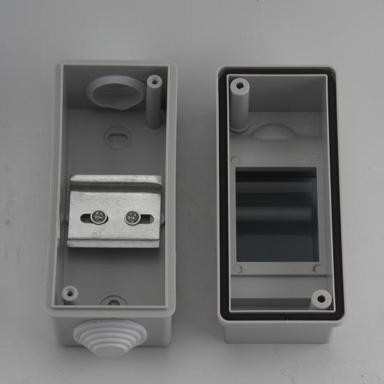 Распределительная коробка HT Водонепроницаемая Прозрачная крышка широкого применения Миниатюрный изоляционный дизайн Потребительский блок На открытом воздухе