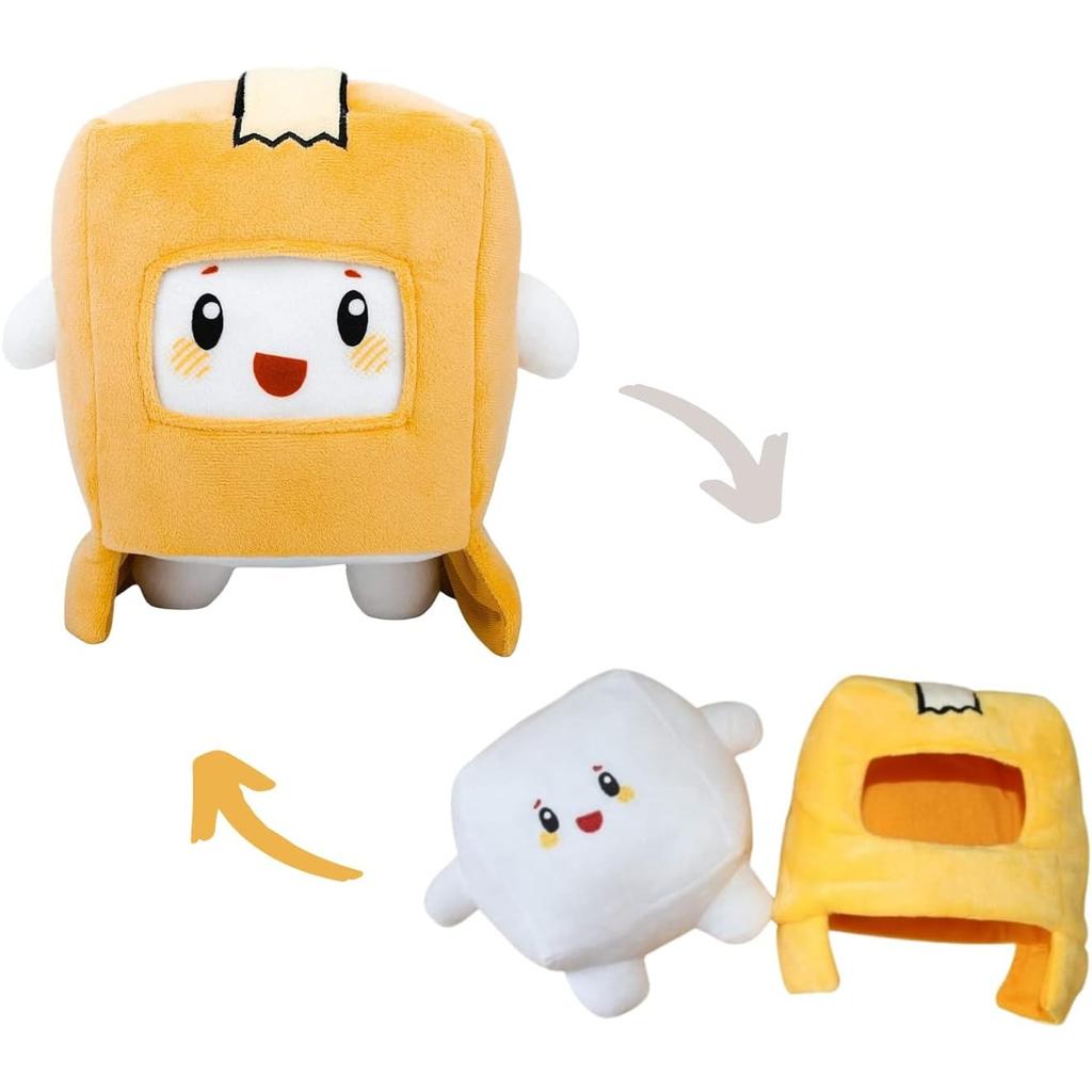 Плюшевые игрушки Foxy и Boxy, милая плюшевая игрушка в подарок для мальчиков и девочек, съемная игрушка-кукла из мультяшной ткани, мягкая игрушка плюшевая игрушка для детей, плюшевая игрушка Rocky