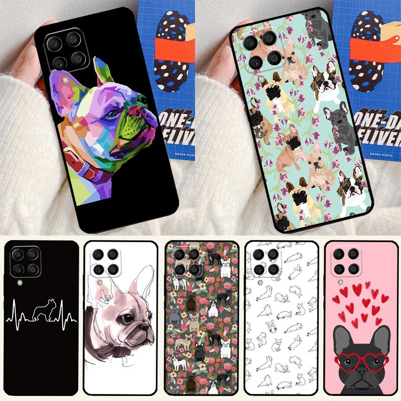Милый французский бульдог для Samsung Galaxy M33 M13 M23 M53 M15 M55 M31 M51 M14 M34 M54 M20 M30s M32 M52 Чехол для телефона