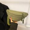 Chic Contrasting Chest Bags Nylon Crossbody Shoulder Bag Small Waist Bag Christmas Holiday Gift for Wife Girlfriend, Storage Bag