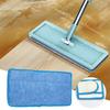 Mop Cloth Reusable Machine Washable Soft Absorbent Quick Dry Remove Dust Fine Fibers Floor Cleaning Mop Pad for Bathroom