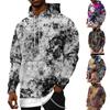 Men's Loose Printed Hooded Sweatshirt Men's Casual Fashion Sports Sweatshirt