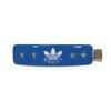 Used Adidas Crystal Star Hair Clip (9539) 702940 IAABI 8521 7992 Rhinestone Unused Trefoil Logo Resin Blue Women's from