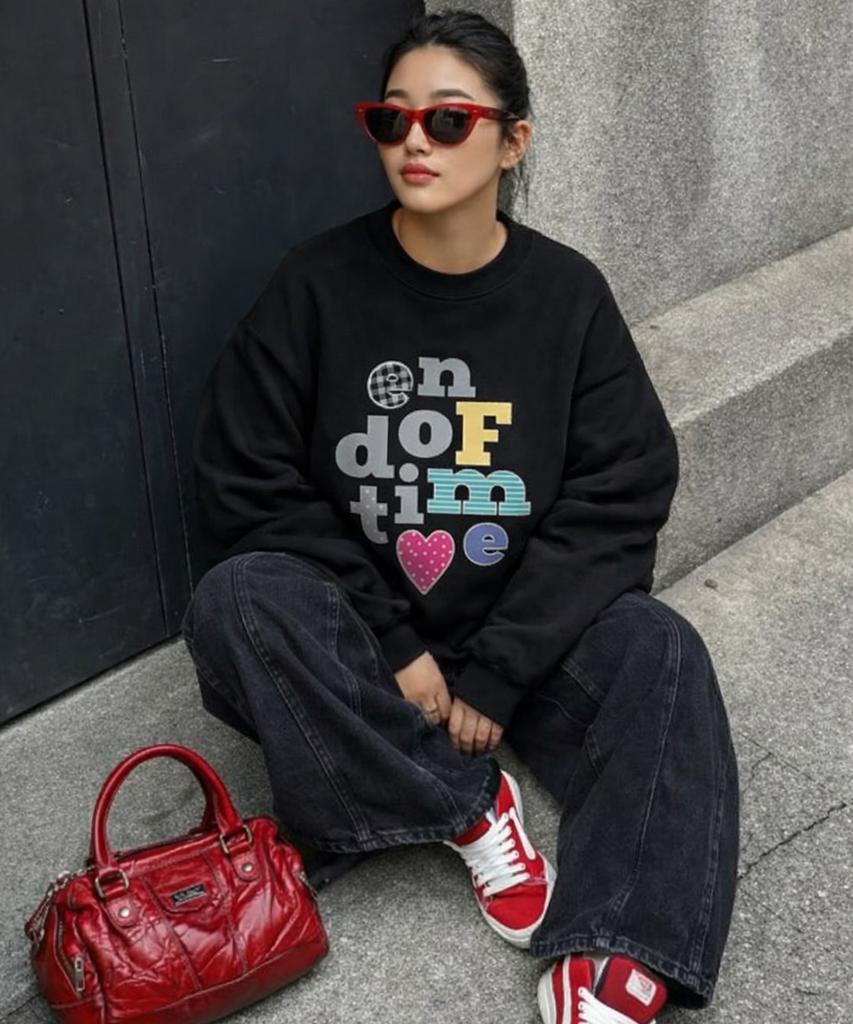 GRAVER [Unisex] End Of Time Sweatshirt_3Color