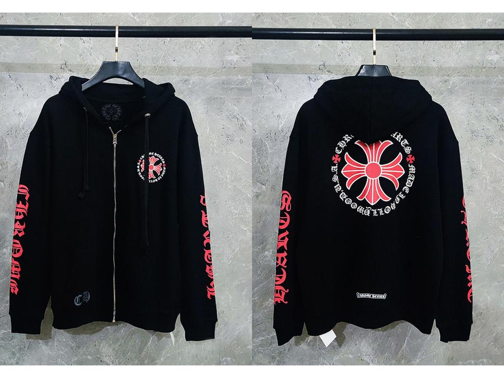 Худи с вышивкой Крест Подкова для мужчин и женщин - Осенняя одежда