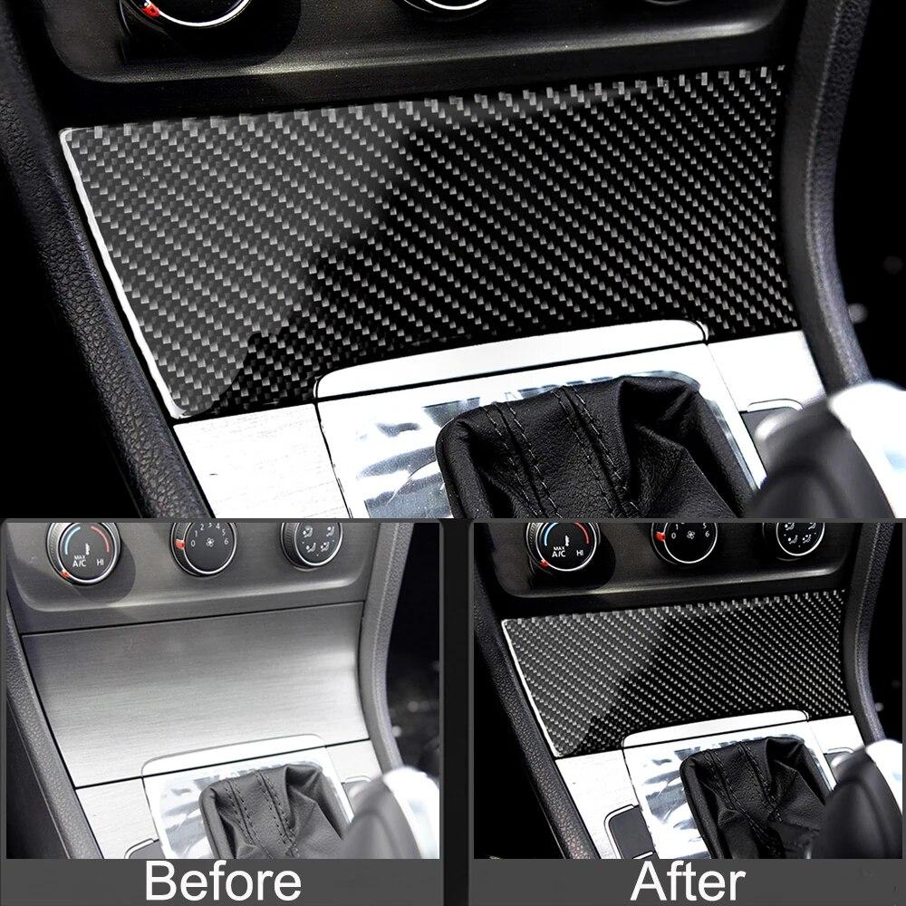 Декор из углеродного волокна, аксессуары, панель переключения передач автомобиля, декор рамки фар для VW Golf 7 GTI R GTE GTD MK7 2013-