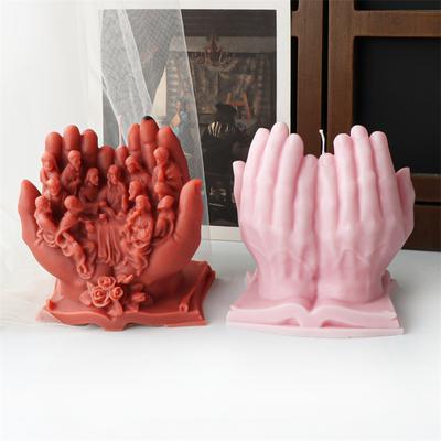 Фоторамка Цветок Подсолнух Капля Клей Гипс Силиконовая форма Сделай сам Иисус Тайная вечеря семьи Смола Цемент Бетонная форма