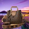 Fashionable Printed Women Handbag Classic Retro Crossbody Bag Large Capacity Casual Shoulder Bag Luxury Brand Designer Tote Bag