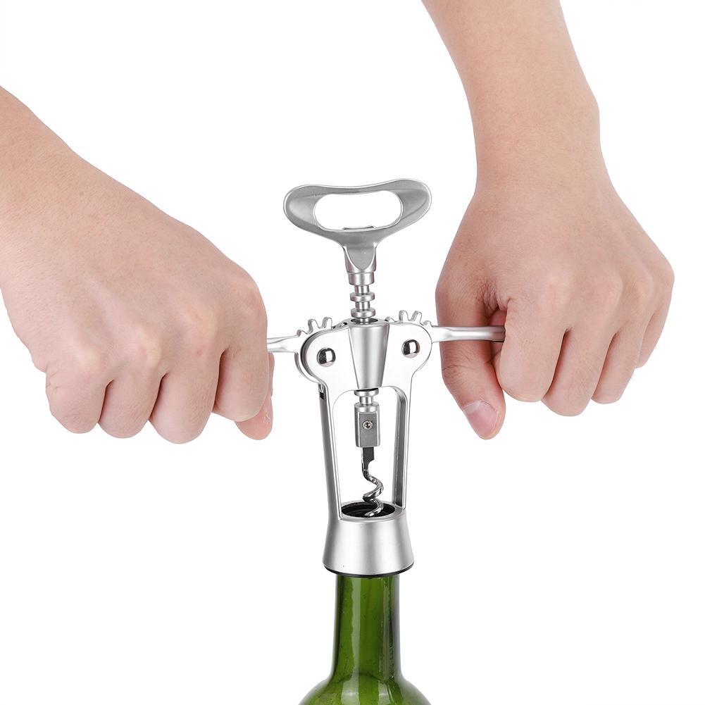 Многофункциональный цинковый сплав Открывалка для бутылок красного вина и пива Штопор Пробка Извлекатель Удалитель Домашний барный инструмент