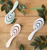 EYECANDY Eco-Friendly Detangling Brush Coral Pink