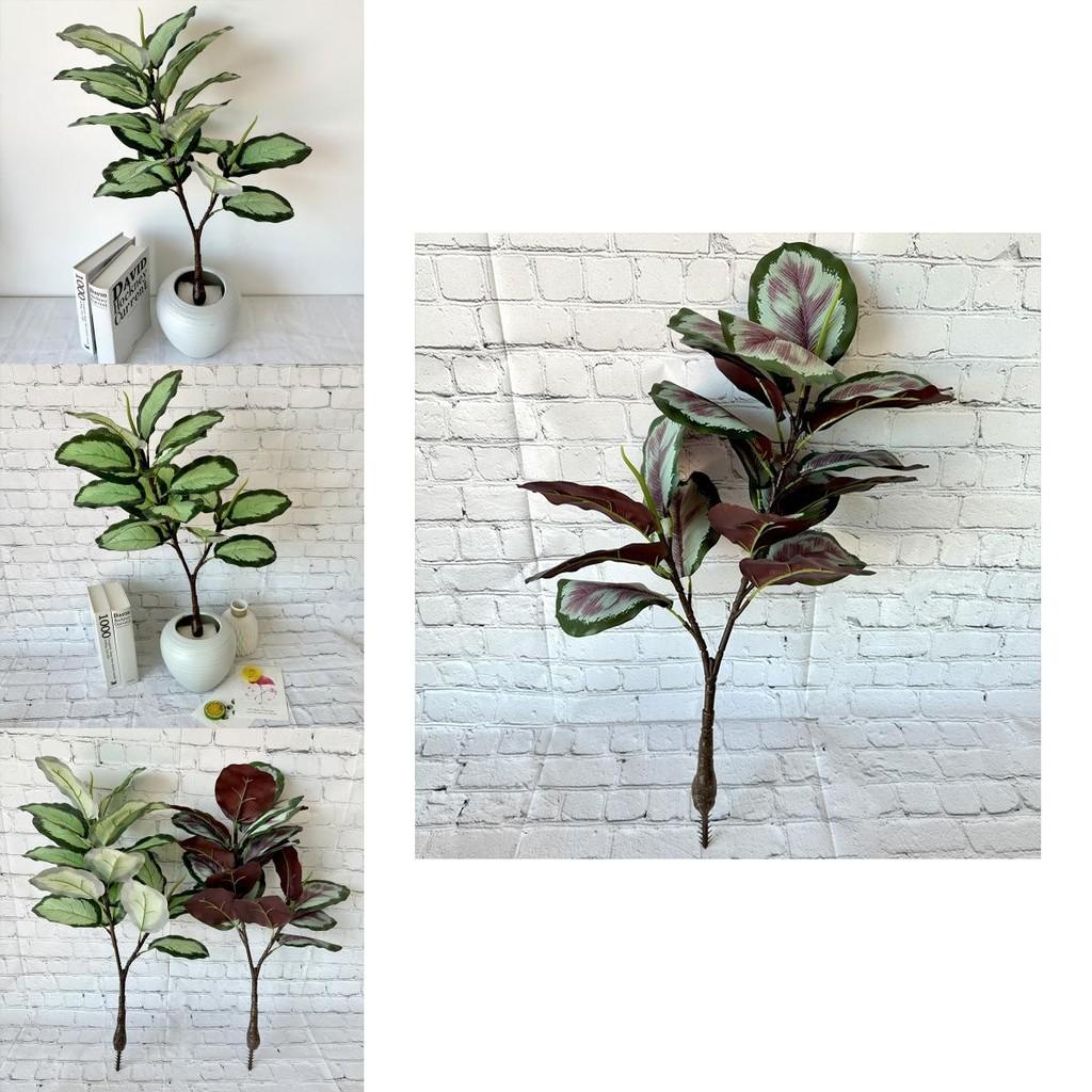 Ochrosia Maculata Jacq Tree Synthetic Greenery For Indoor Home Office Decoration And Photography
