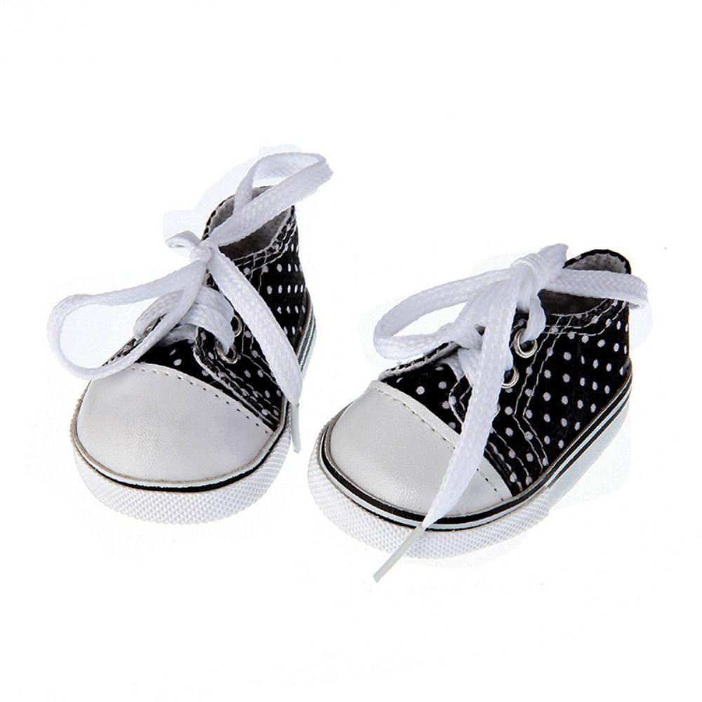 Lace-up BJD Doll Shoes Mini Doll Sneakers Doll Accessories Mini Casual Shoes  Children Toy