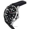 Omega Seamaster Rubber Strap Black Dial Automatic Diver's 210.32.42.20.01.001 300M Men's Watch
