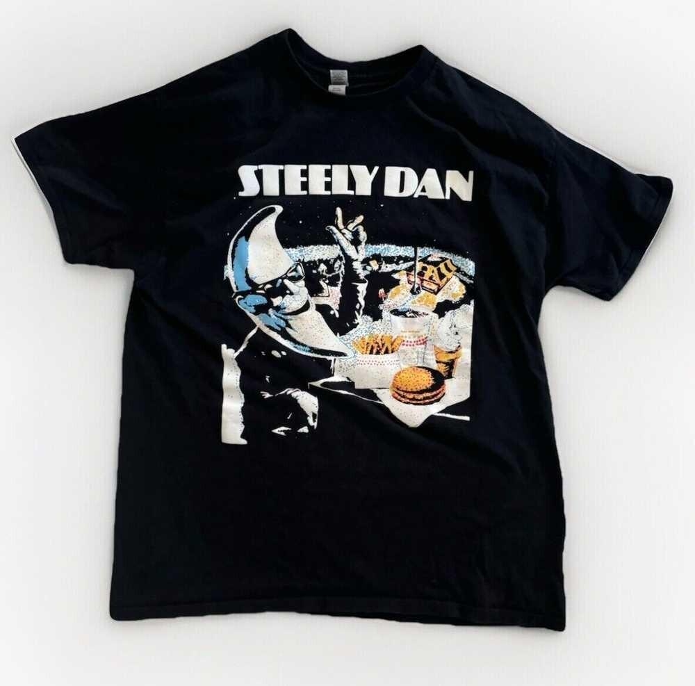 Streetwear Steely Dan Unisex S234XL Black Gift Family Shirt C157 Unisex T-Shirt