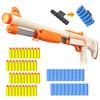 Игрушечный дробовик AGM MASTECH, Пистолет для стрельбы мягкими пулями, Бластер с 20 патронами и 40 дротиками (белый)