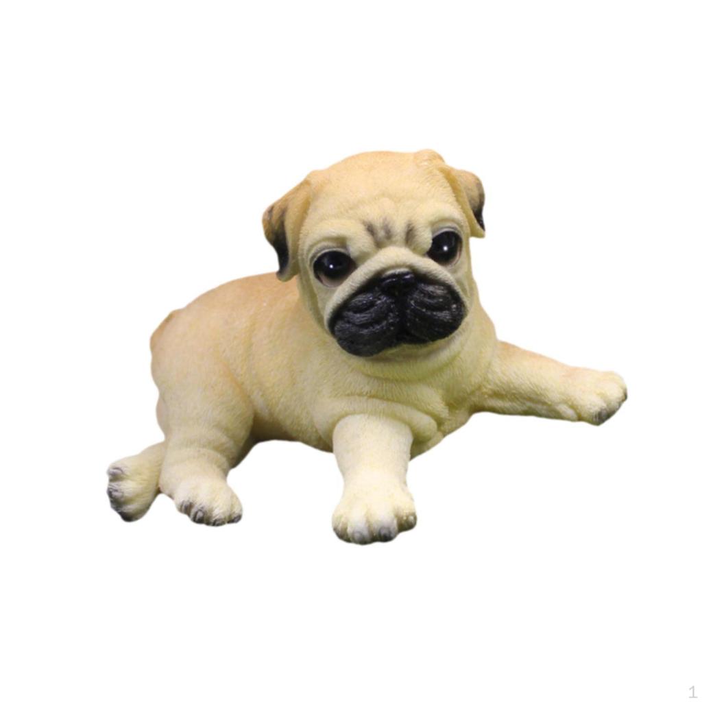 Миниатюрная скульптура собаки для украшения автомобиля и дома