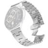 For Honor MagicWatch Replacement Strap H-Type Butterfly Clasp Stainless Steel Watch Band Silver