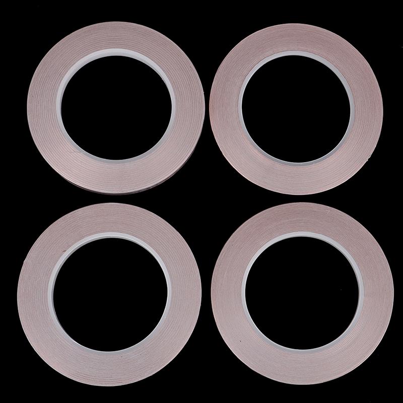 30M односторонняя токопроводящая лента из медной фольги, клейкая лента для экранирования электромагнитных полей