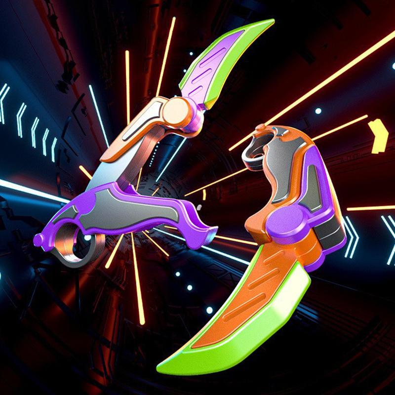 3D-печатная игрушка «Гравитационный коготь», складной нож-коготь редиса, игрушка-пуш-карта, забавная игрушка для снятия стресса, для рук